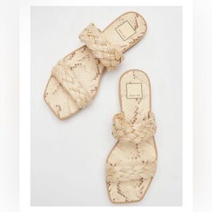 NIB Dolce Vita Indy Raffia Sandal | Light Natural | Size: 10